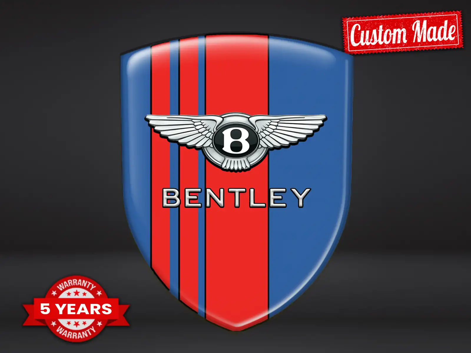 Bentley Parachoques Personalizados Autos Deporte Carreras Estrella